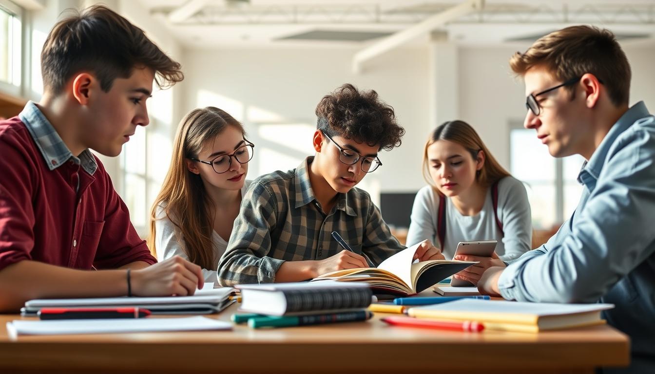 University campus and academic environment in Rome